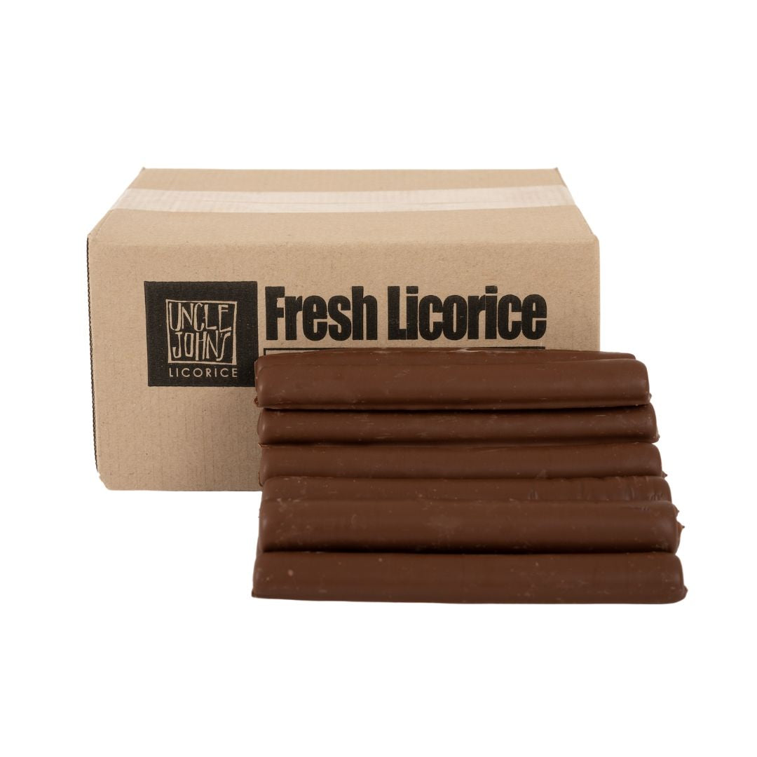 Choc Coated Molasses Licorice 2kg Bulk Box Uncle John's Licorice