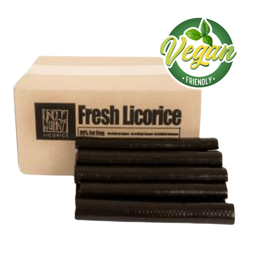 Plain Molasses Licorice - 2kg Bulk Box